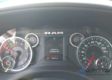 2023 Ram 1500 Big Horn 4X2 5'7 Box from USA, damaged, VIN 1C6RREFT8PN534637